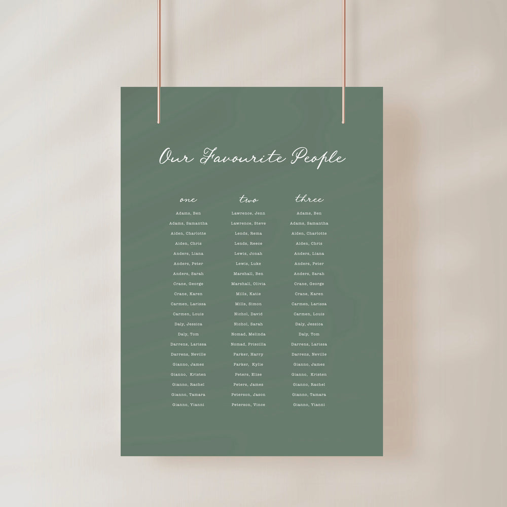 
                  
                    Maison D'amour - Seating Chart
                  
                