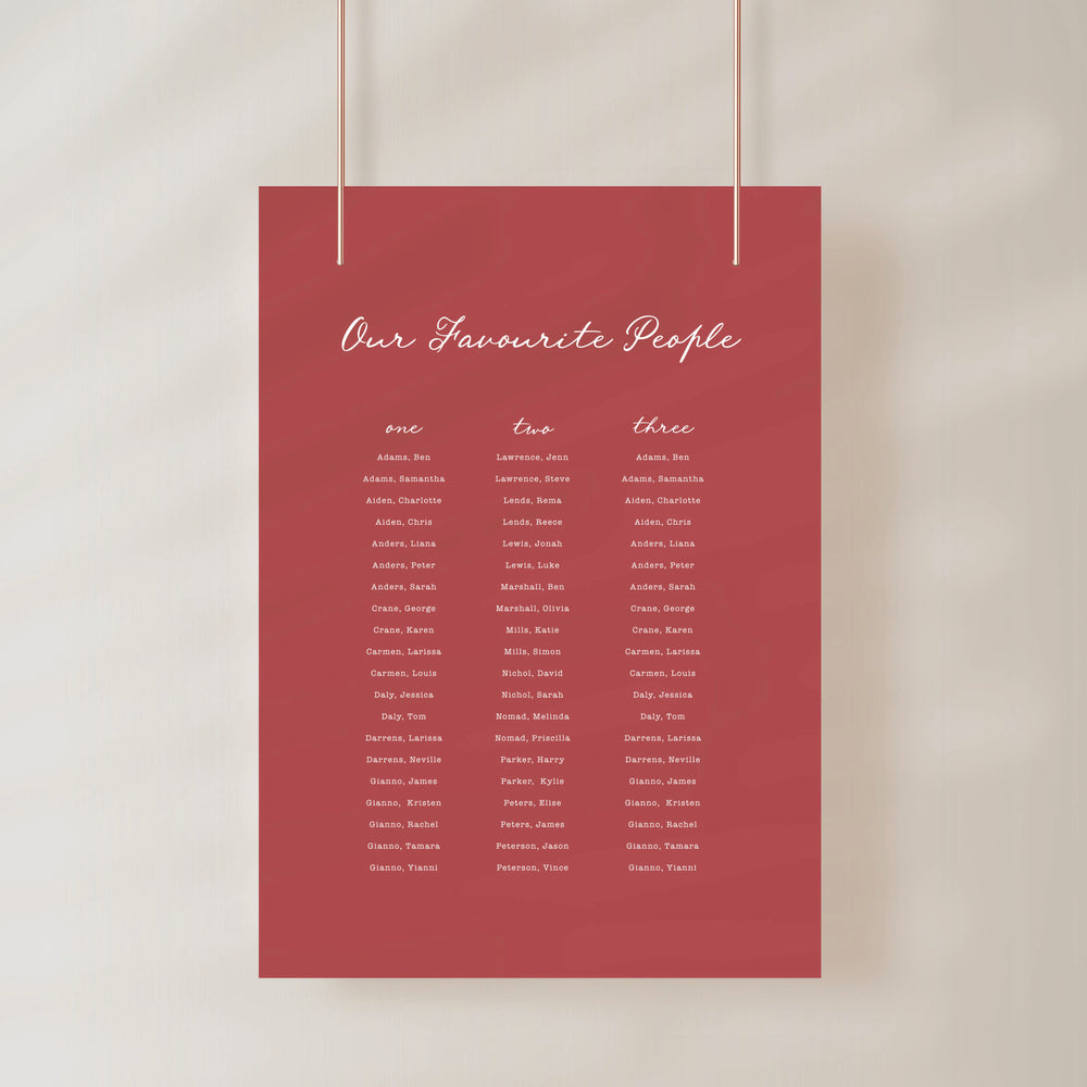 
                  
                    Maison D'amour - Seating Chart
                  
                