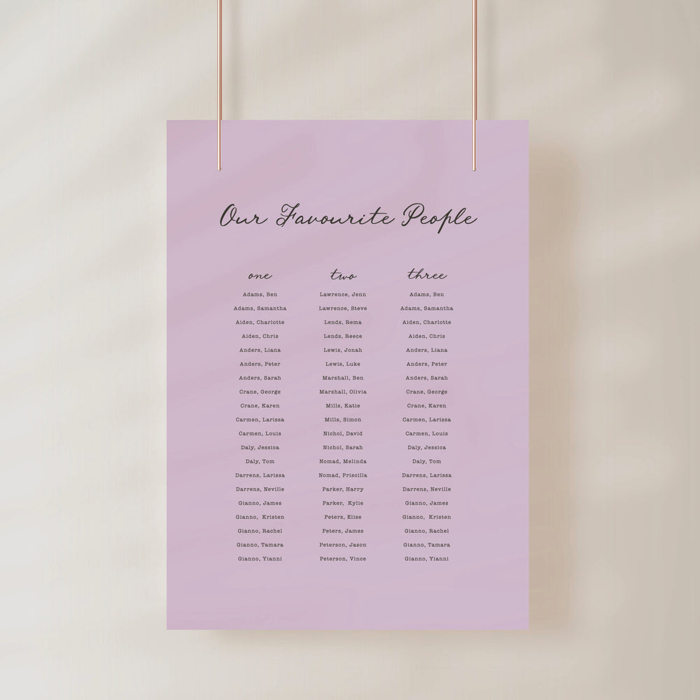 
                  
                    Maison D'amour - Seating Chart
                  
                