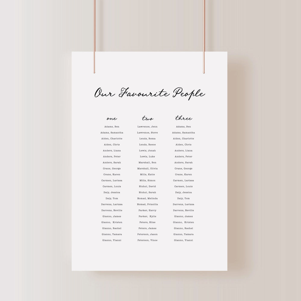 
                  
                    Maison D'amour - Seating Chart
                  
                