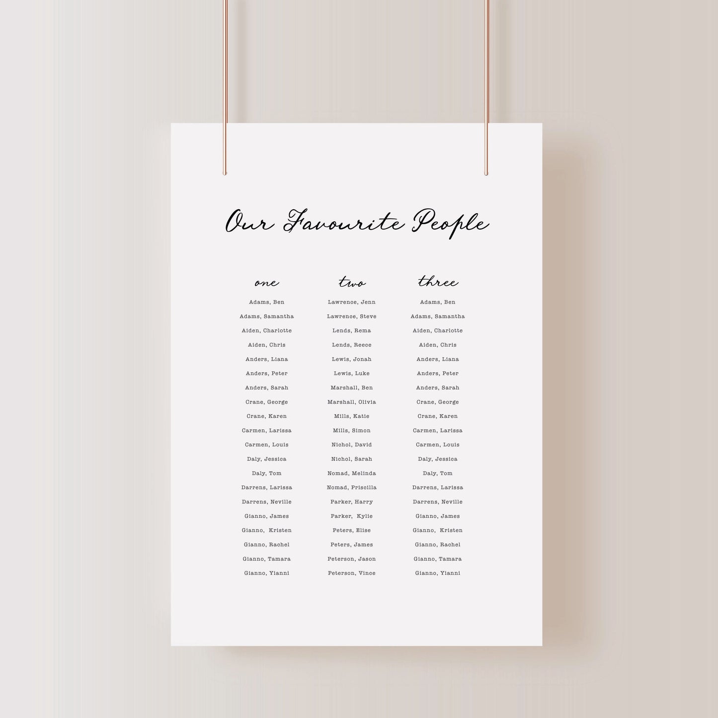 
                  
                    Maison D'amour - Seating Chart
                  
                