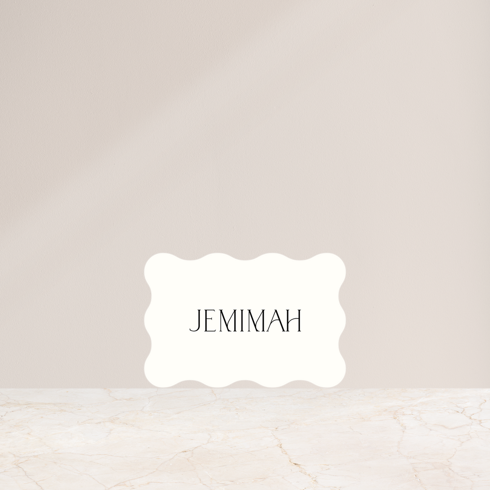 
                  
                    Just My Type - Place Cards
                  
                