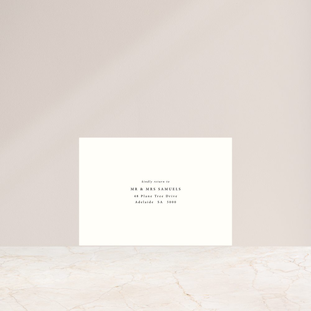 Atlanta - RSVP Envelope Printing + Envelopes