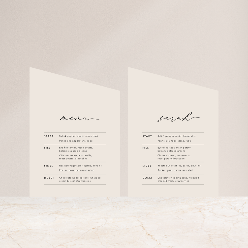 
                  
                    The Lovers - Menu
                  
                